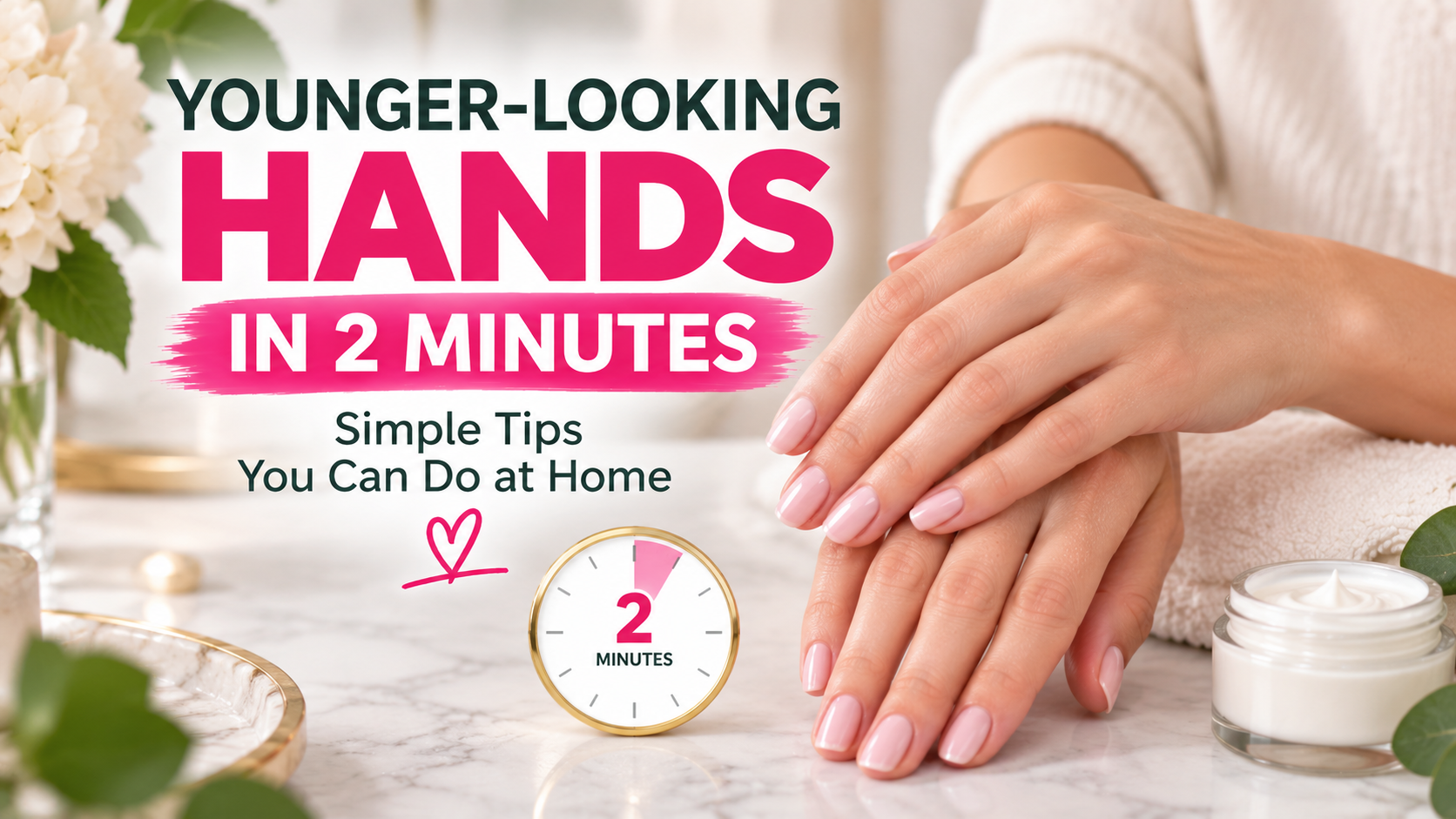 How to Get Younger Looking Hands in 2 Minutes